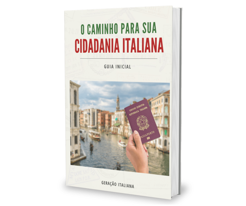 Capa do Ebook O Caminho Para Sua Cidadania Italiana.