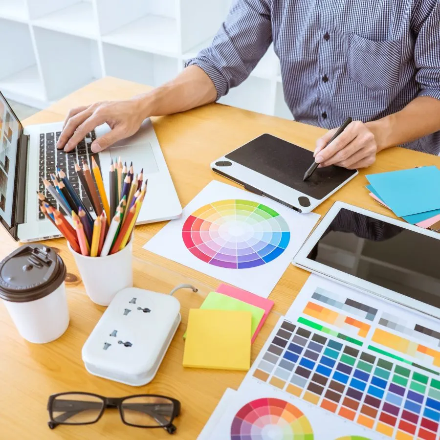 Imagem ilustrativa da seção de materiais de divulgação.